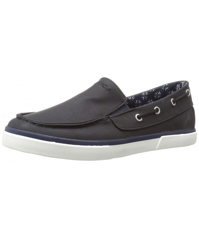 Loafers Kids' Doubloon Tumbled PU Loafer Flat - Black Polyurethane - CS18232CC7C $53.94