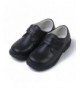 Loafers Boys Black School Uniform Genuine Leather Dress Shoes TPR Rubber Sole 1.5 M Little Kid - C218GER0O86 $43.59