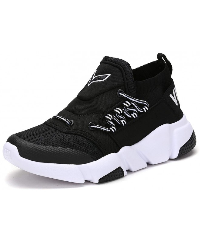 Running Running Shoes Athletic Shoes Slip-On Sport Shoes Lightweight Comfortable Sneakers - 2black - CL18H6YNOXQ $50.92