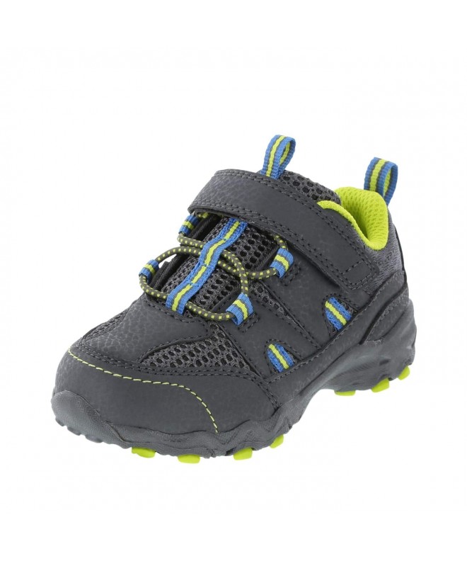 Hiking & Trekking Boys' Toddler Hayden Low-Top Hiker - Grey - CM18HU06O5E $37.21