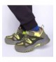 Hiking & Trekking Kid Hiking Shoes Slip Resistance Sneakers Kid Outdoor Climbing Walking Shoes - Army Green - CI18HAO0ULR $39.74