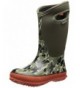 Rain Boots Kids' Classic High Waterproof Insulated Rubber Neoprene Rain Boot - Camo Print/Olive/Multi - CQ11BSE7H73 $103.20