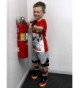 Rain Boots Fireman Firefighter Boys Girls Costume Style Rain Boots (Toddler/Little Kid) - Fire Dept Black - CV12E4GLAW3 $50.06