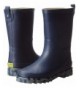 Rain Boots Kids' Waterproof Classic Youth Size Rain Boots - Navy Camo Sole - CZ11IW4DQVN $57.00