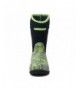 Rain Boots Whipper Stomper - Unisex Little/Big Kids' Classic Waterproof Rubber Neoprene Rain Boots - Green Digital Camo - C31...