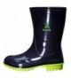 Rain Boots Kids' Pebbles Rain Boot - Navy Lime - CQ18GC6IDMX $42.61