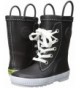 Rain Boots Kids' Waterproof Sneaker Rain Boot - Sneaker Black - CT12O3VG6BY $46.65