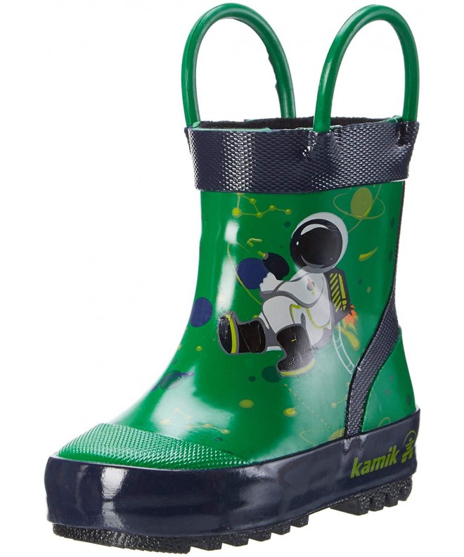 Rain Boots Kids' Orbit Rain Boot - Green - CL12J3CM7PN $58.26