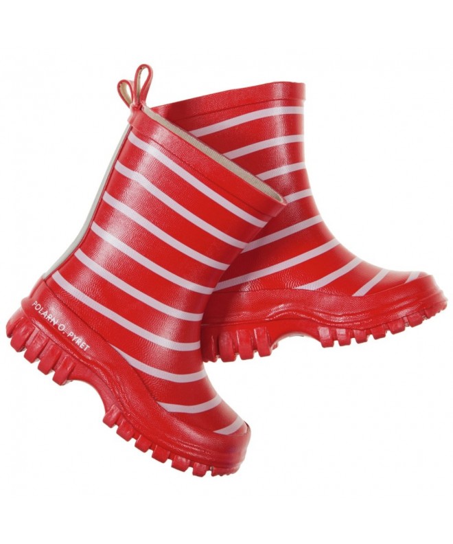 Rain Boots CLASSIC STRIPE RAIN BOOTS (2-6YRS) - Ski Patrol - C512CPREI0P $55.87