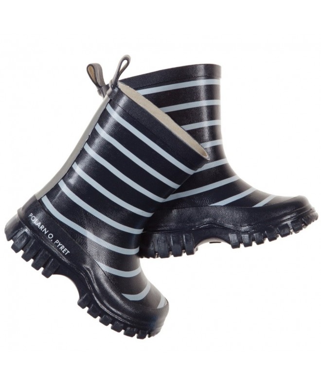 Rain Boots CLASSIC STRIPE RAIN BOOTS (2-6YRS) - Dark Sapphire - CC12CPRCX0R $57.87