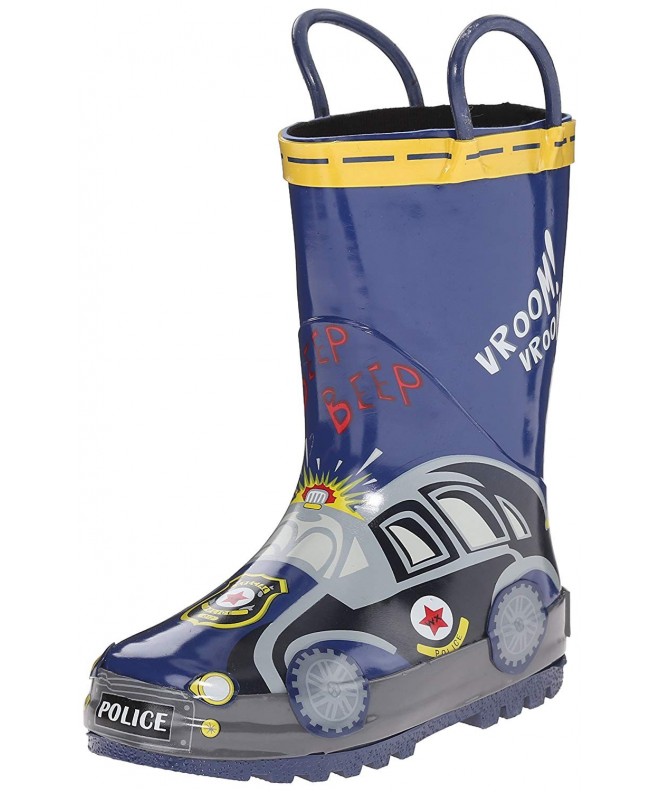 Rain Boots Rain Boot (Toddler/Little Kid) - Navy/Yellow - CV12CHRZRJ9 $60.36