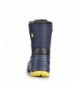 Snow Boots Boy's and Girl's Waterproof Winter Snow Boots - Nfwbn02 - Navy - C918EWACT4Z $52.73