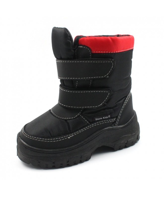 Snow Boots Winter Snow Boots Cold Weather - Unisex Boys Girls (Toddler/Little Kid/Big Kid) Many Colors - Red - C312FL0760H $3...