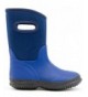 Snow Boots Kids Toddler Neoprene Boots - Blue - CM18GO3C8SC $52.54