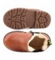 Snow Boots Little Girls Fur Lined Flower Winter Ankle Booties(Toddler/Little Kid) - L Brown - CE18L0WYS6M $29.55
