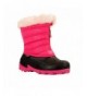 Snow Boots Children's Furpuff Boot- - Fuchsia - CS187IZKL7L $87.98