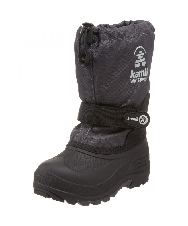 Snow Boots Waterbug Wide Cold Weather Boot (Toddler/Little Kid/Big Kid) - Charcoal Grey - CW114KI022V $99.93