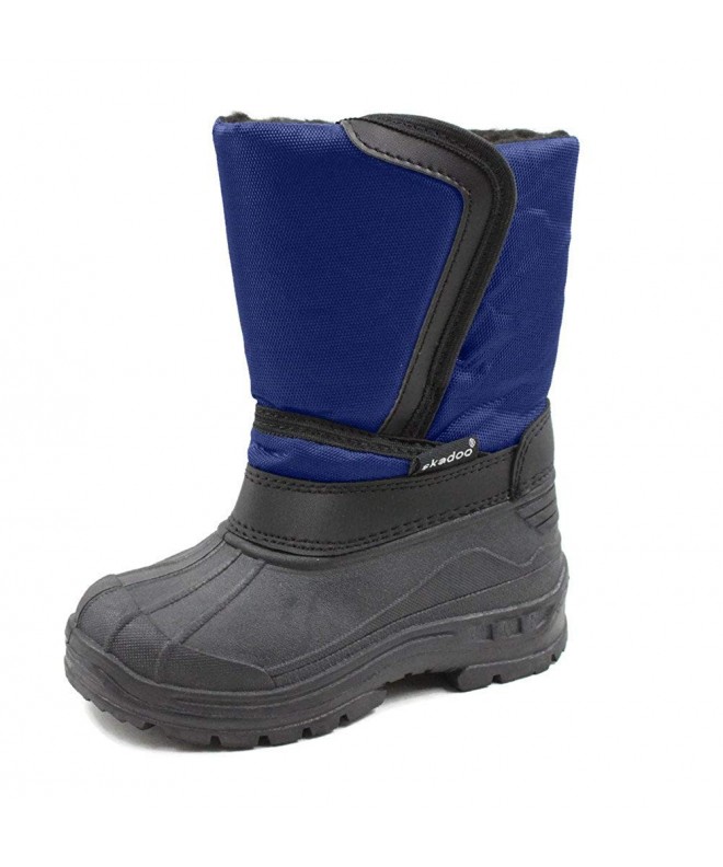 Snow Boots Navy - Toddler 10 - CG11XOE0FYH $32.21