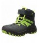 Snow Boots Boy's Outdoor Snow Boot - Charcoal - C112EKQ5EPH $62.21