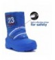 Snow Boots Waterproof Insulated Winter Snow Boot for Boys/Little Kid Blue - C218KIZERGQ $54.80