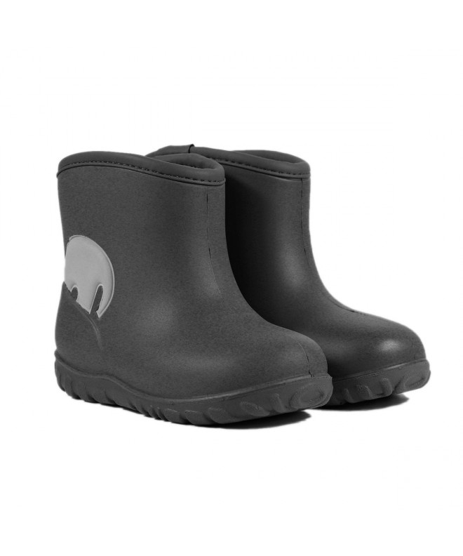 Snow Boots Winter Outdoor Waterproof Overshoes - Black - CO187I6UN7U $51.44