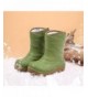 Snow Boots Outdoor Waterproof Overshoes Toddler - Dark Green - CF187I5A6R9 $80.71
