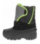 Snow Boots Boys' Temp Rated Winter Boot Orange - Black/Green - C017AA004YM $54.61