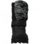 Snow Boots Quebec Wide (Toddler/Little Big Kid) - Black/Grey Camo - CZ1180R6B23 $90.42