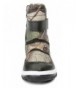 Snow Boots Girls Boys Snow Boots Winter Waterproof Slip Resistant Cold Weather Shoes - Camouflage - CM18KWE4S6D $46.55