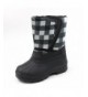 Snow Boots Cold Weather Snow Boot 1319 Checker Size 3 - CP12F3WGWB7 $31.51