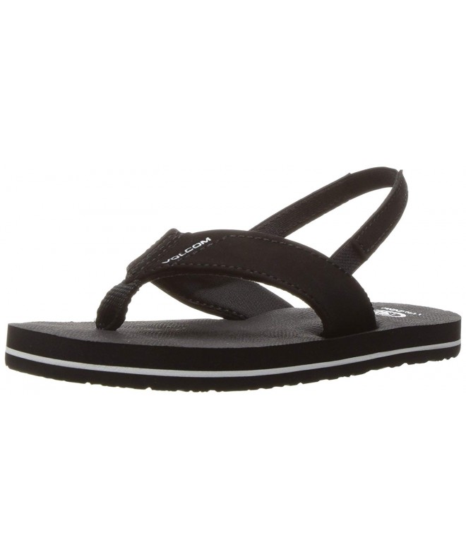 Sport Sandals Little Boys Victor Beach Sandal - Black - C712MAYHJSK $39.47