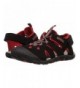Sport Sandals Kids' Oyster Sandal - Black/Red - CC12J3C15Z1 $89.73