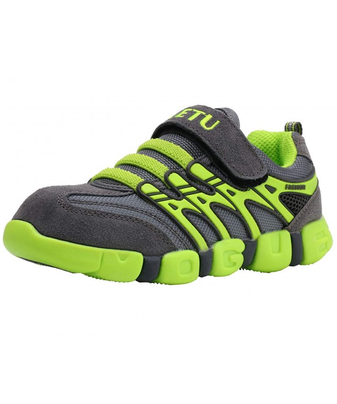 Trail Running Girls Light Weight Casual Sports Sneakers(Toddler/Little Kid) - Green - CX184QZ0R9N $25.67