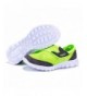 Running Boys Breathable Mesh Sneakers Lightweight Kids Casual Strap Running Shoes - Green - CF17YI3WL9R $30.18