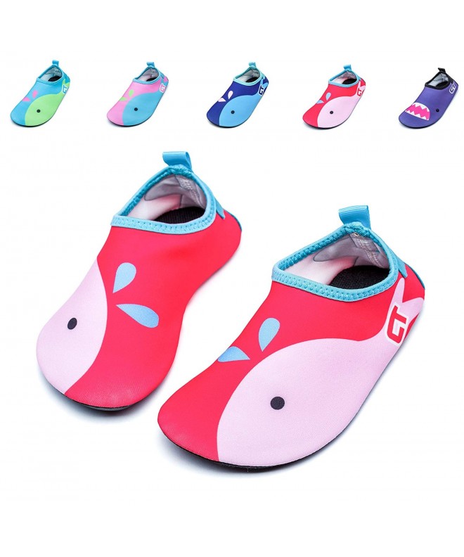 Water Shoes Kids Swim Water Shoes Quick Dry Non-Slip for Boys & Girls - A3-pink - CX17YTHOO0Y $23.61