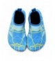 Water Shoes Kids Boys Girls Water Shoes Barefoot Quick Dry Aqua Socks Swim Shoes (Toddler/Little Kid/Big Kid) - Blue - C018ER...