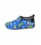Water Shoes Kids Swim Water Shoes Quick Dry Slip on Aqua Socks(Toddler/Little Kid) - Blue Dinosaur - C118NW2D8KN $25.07