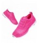 Water Shoes Drying Athletic Sneakers Toddler - Rosered(elastic) - CG18N7KLTQR $41.75