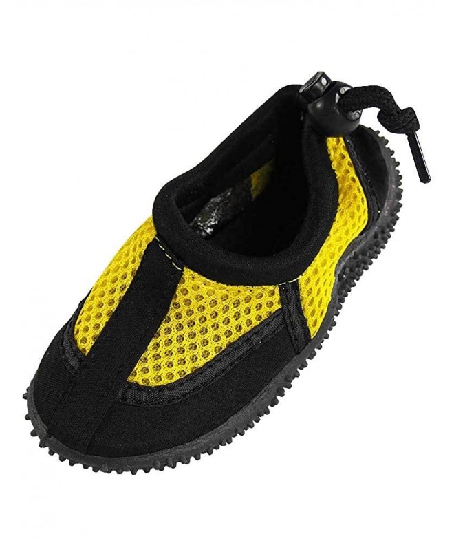 Water Shoes Childrens Athletic Water Shoe - Yellow Black - CD11AQYT3OP $30.37