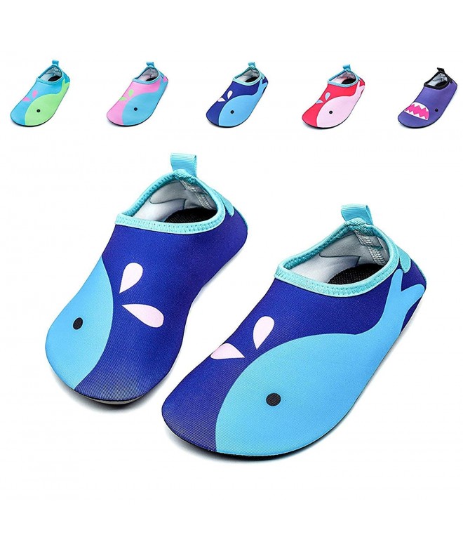 Water Shoes Barefoot Lightweight Quick Dry Surfing Exercise - Blue Whale - CD185ZKEZ2H $27.77