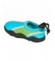 Water Shoes Toddler Neoprene and Mesh Water Beach Shoe - Turq/Green/Grey - CK17X3MH7S5 $19.55