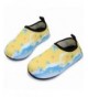 Water Shoes Kids Water Shoes Quick Dry Barefoot Sock Aqua Shoes for Beach Swim Pool Dance - Yellow/Star - CU18C74SZTW $18.81