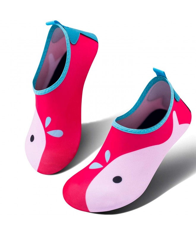 Water Shoes Kids Water Shoes Girls Boys Toddler Quick Dry Anti Slip Aqua Socks Beach Outdoor Sports 397 Pink 5.5~6 - CG18HLGE...