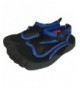 Water Shoes Toddler Activity Shoe - Water Shoe - Aqua Shoe - Grip Socks - Outdoor Shoe - Brand - Black/Blue - CW186WC34NK $35.31