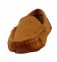 Oxfords Girl's Boy's Suede Slip-on Loafers Oxford Shoes - Brown - CE11YS0HR0V $35.90