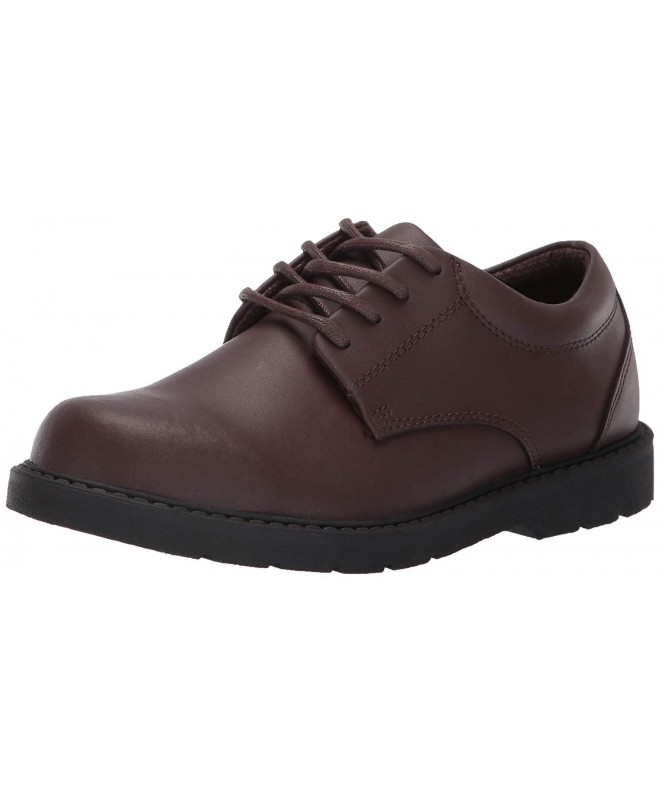 Oxfords 5200 Uniform Shoe (Toddler/Little Kid/Big Kid) - Brown Leather - CM117WXVLRB $74.92
