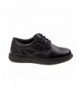 Oxfords Boys Lace Up Casual Dress Shoe (Little Kid/Big Kid) - Black Perf - CP18K6I66M4 $49.09