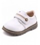 Oxfords Toddler Boys Leather Loafers Comfort Uniform Oxford Dress Wedding Shoes - White - CR18HC07S2G $32.96