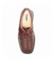 Oxfords Boys Gliders Genuine Leather Crocodile Print Lace up Dress Shoes - Burgundy - CS18M6REIXN $62.53