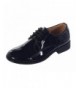 Oxfords Boys Shiny Or Matte Patent Leather Special Occasion Christening Shoes - Black Shiny Finish - CB12H6S2D19 $60.87